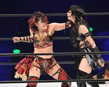 羽南が刀羅ナツコ撃破でスターズが凱歌、林下詩美「絶対に上谷を振り向かせてやります」【スターダム】