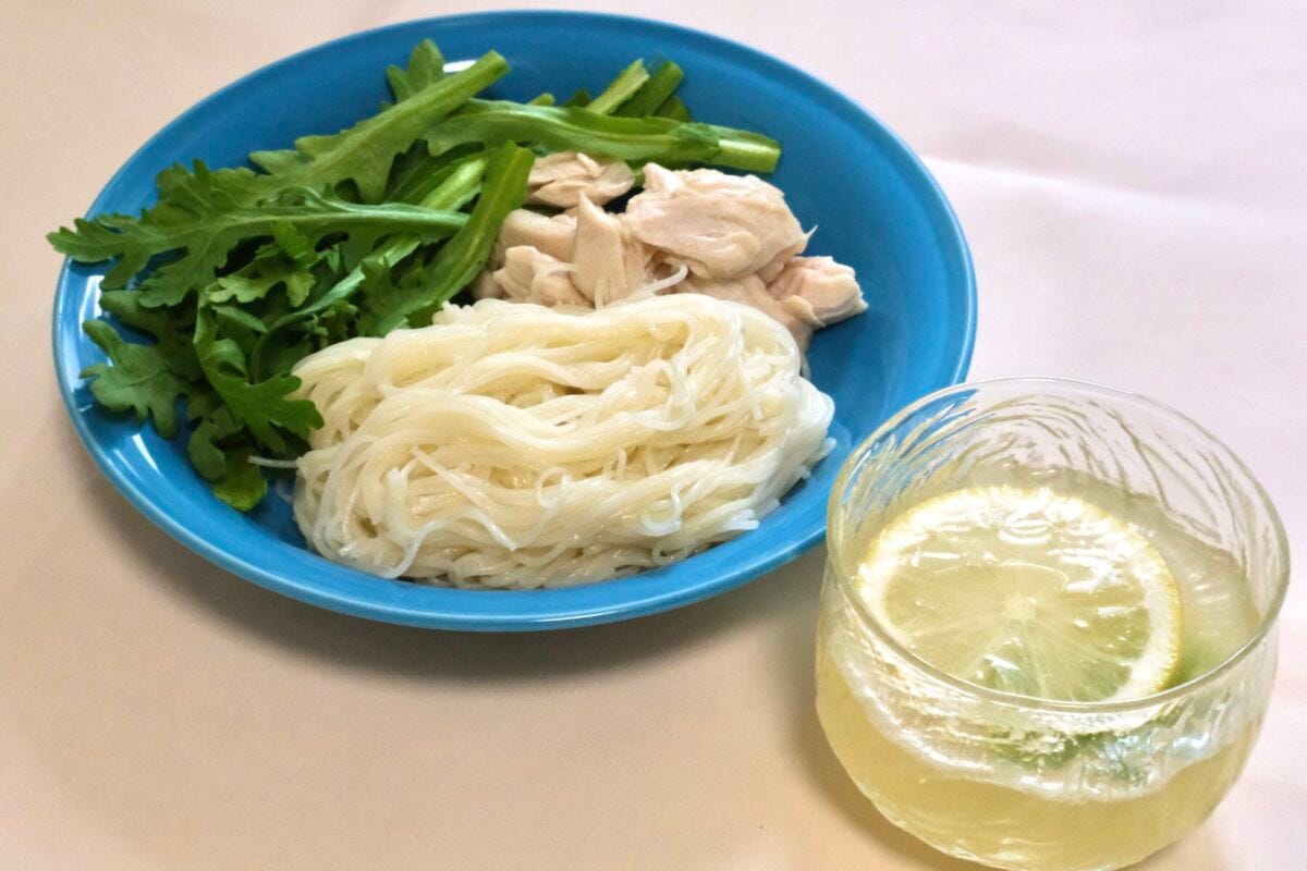 揖保乃糸公認　レモンつけそうめん