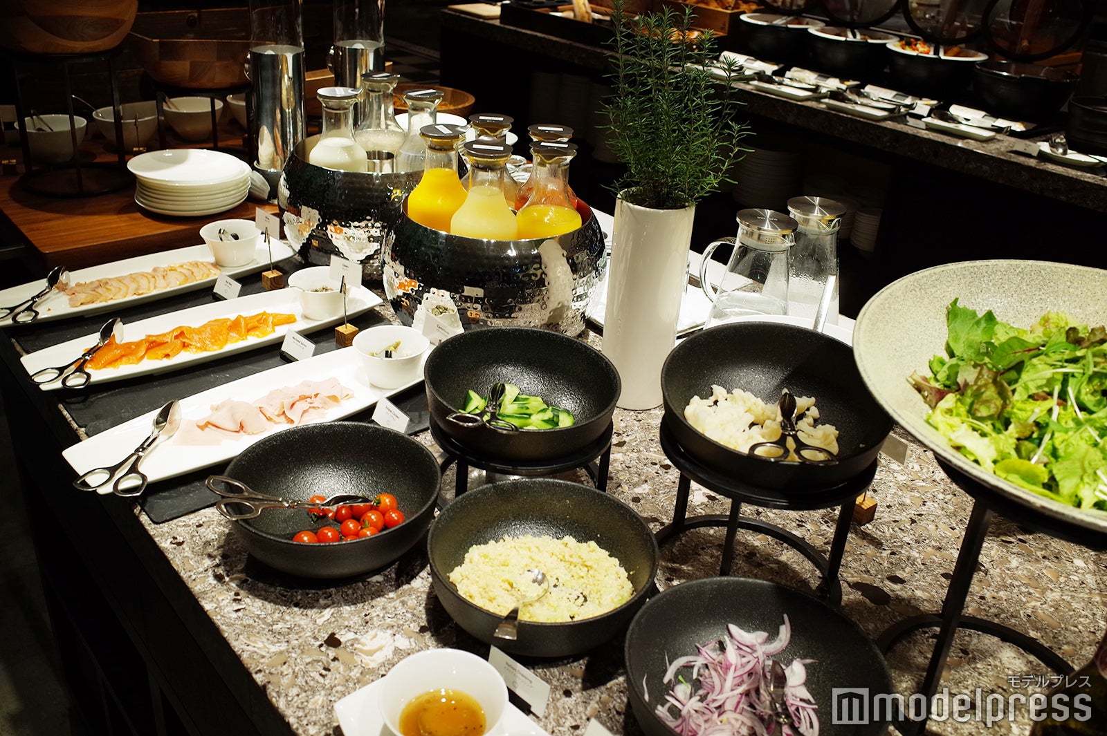 朝食ビュッフェ（C）モデルプレス