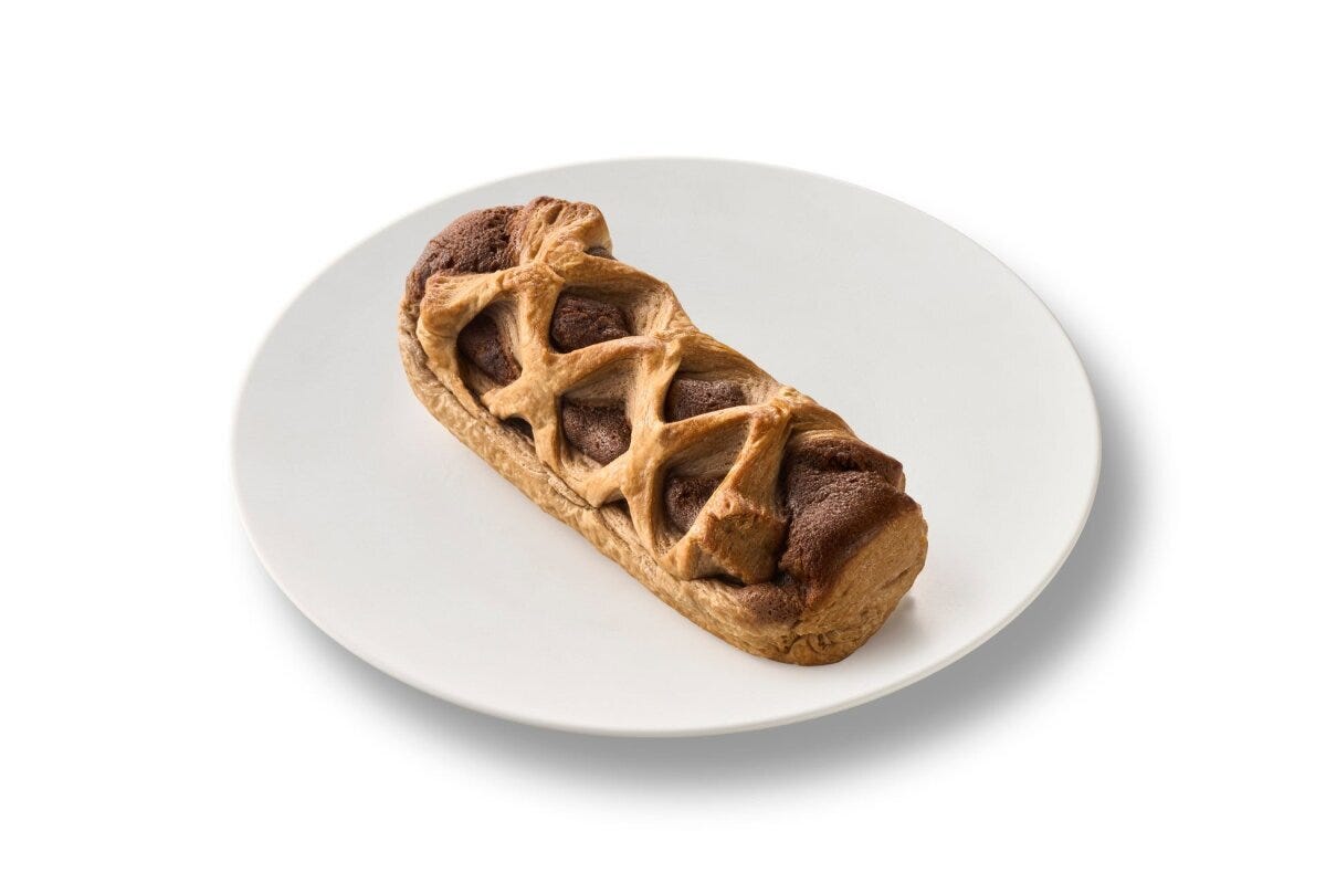 ファミリーマートのショコラデニッシュラズベリーのビジュアル