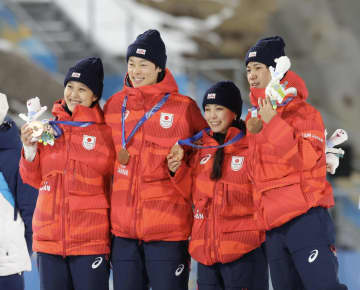 銅メダルのジャンプ混合団体 アンカーの二階堂蓮は「正直悔しい、もっと順位を上げたかった」