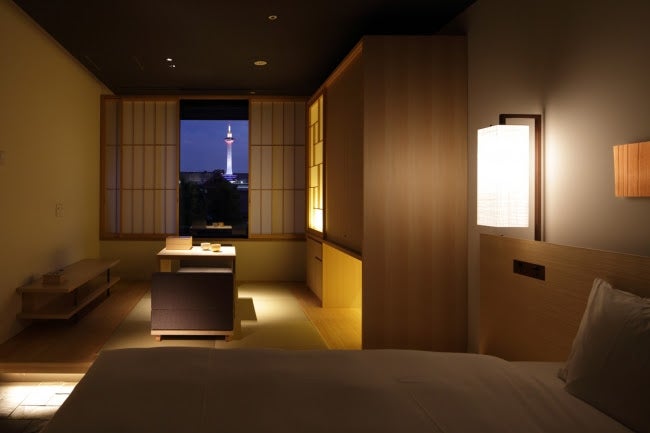 「ホテル カンラ 京都」客室一例／画像提供：UDS