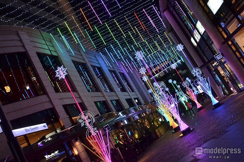 イルミネーションの様子