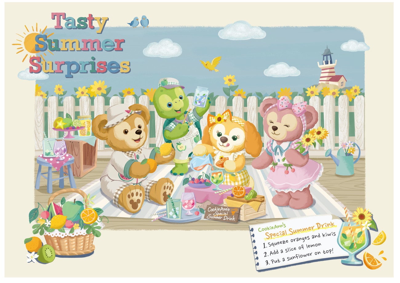 「ダッフィー＆フレンズのテイスティ・サマー・サプライズ」（C）Disney