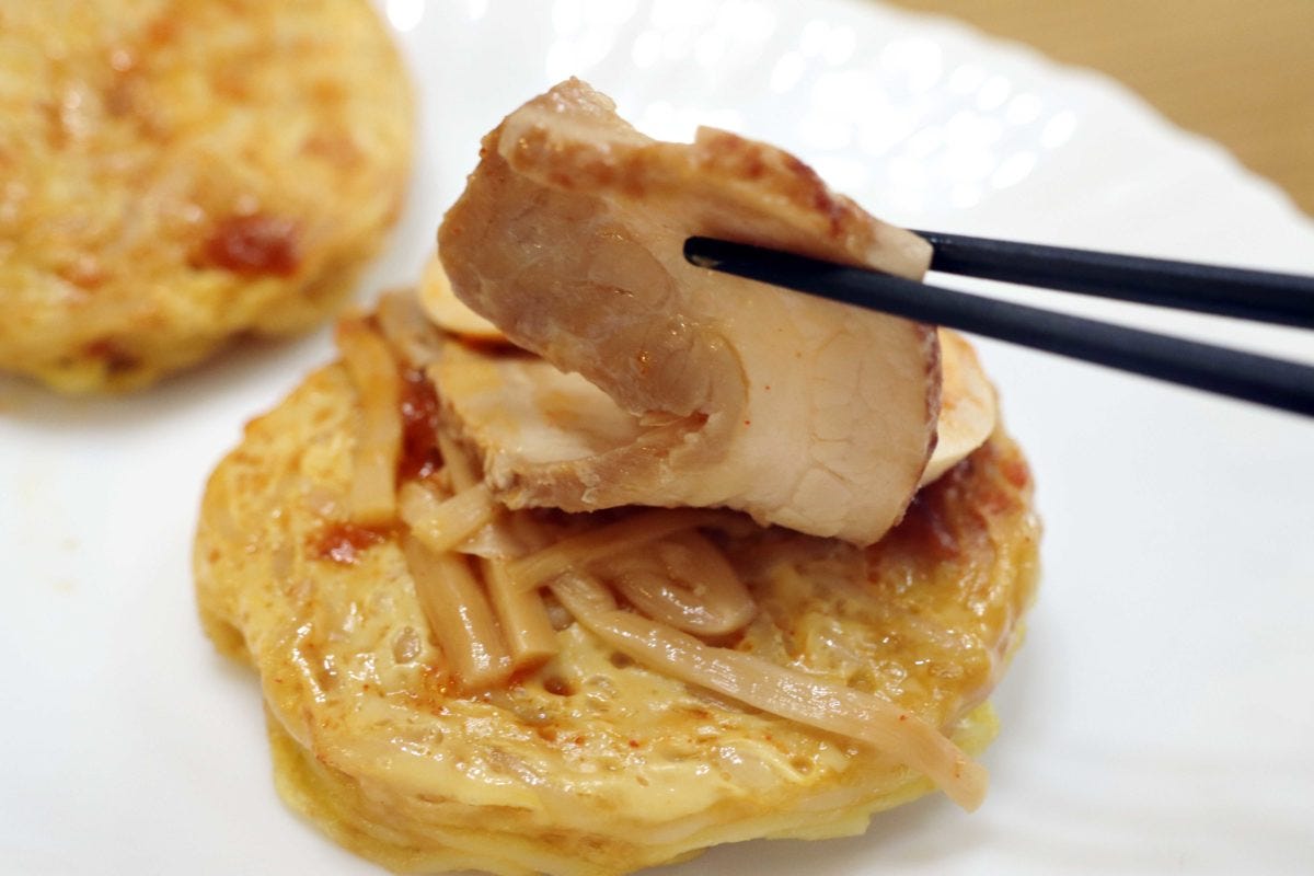 ラーメンバーガー