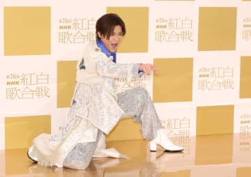 新浜レオン 紅白リハで「膝膝膝」な取材対応 報道陣前で3度 リハで2度膝スラ 1年では「1000回以上」