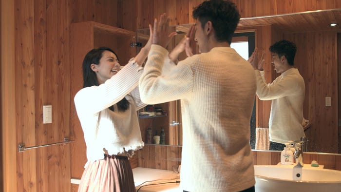 麻由、翔平「TERRACE HOUSE OPENING NEW DOORS」18th WEEK(C)フジテレビ/イースト・エンタテインメント