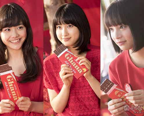 土屋太鳳・松井愛莉・広瀬すず、撮影裏で見せた“可愛すぎる”姿とは?赤面ハプニングも