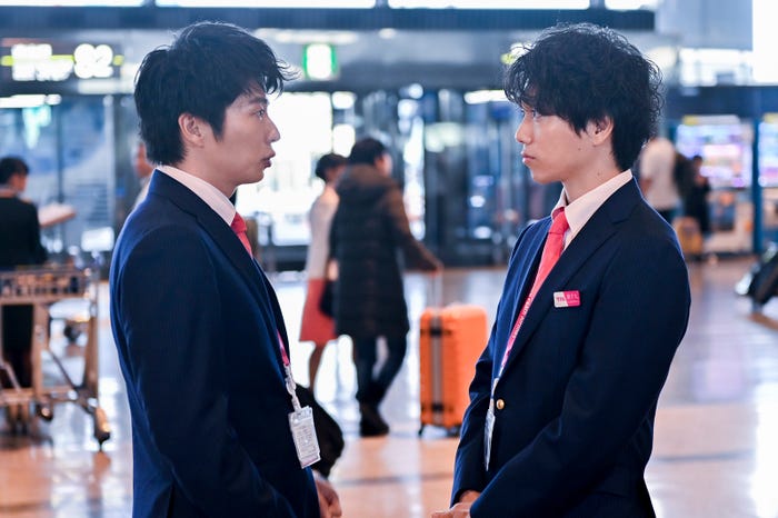 田中圭、山崎育三郎(C)テレビ朝日