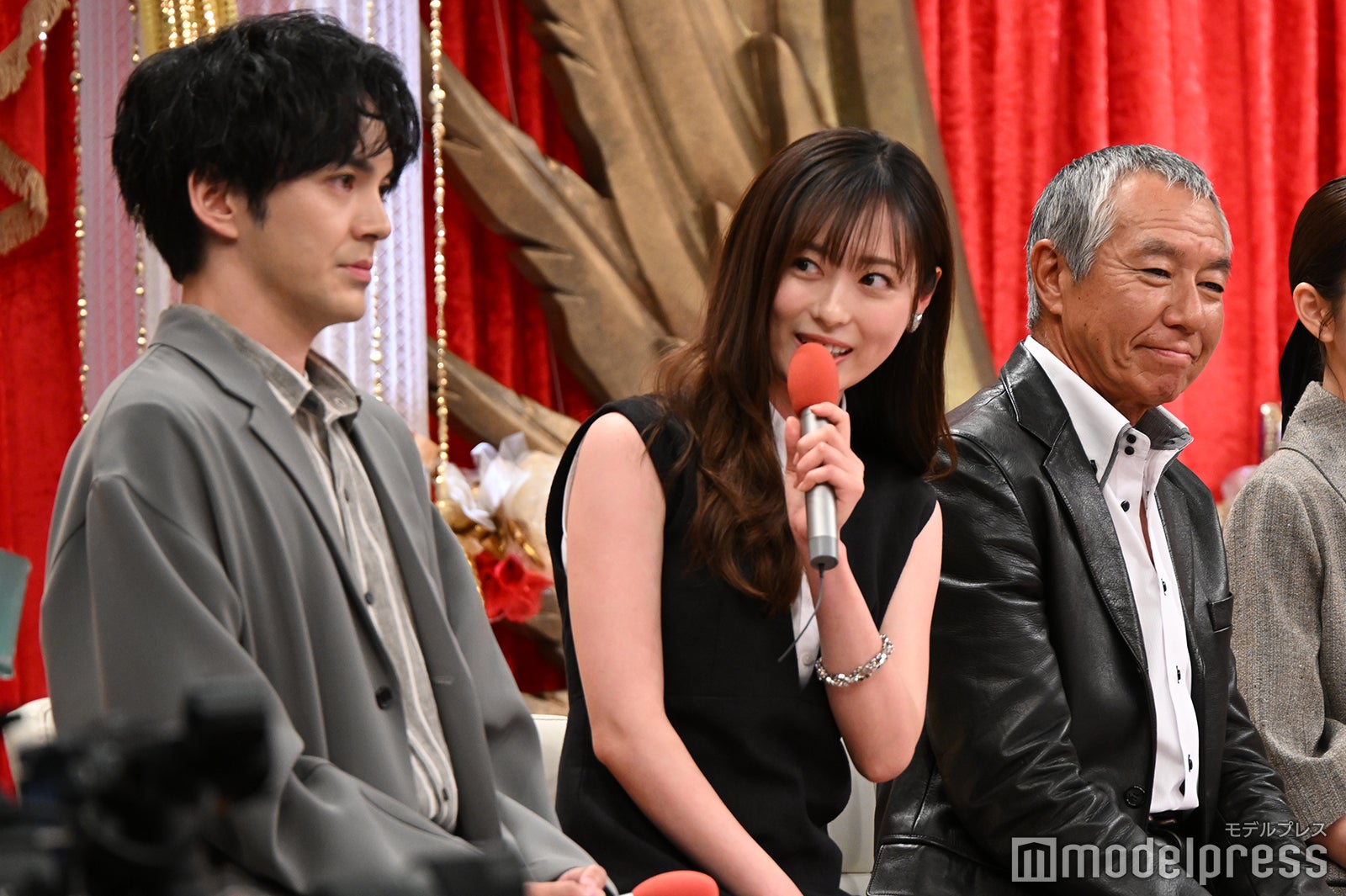 林遣都、福原遥、柳葉敏郎（C）モデルプレス