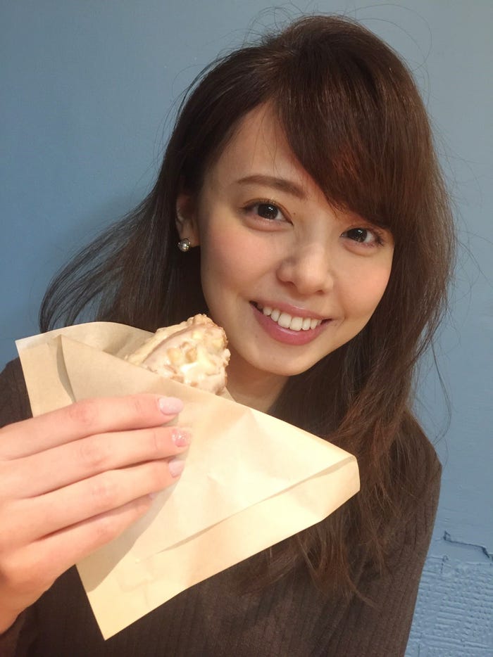 休みの日のメイク❤テレビのときより薄いです。(提供写真)