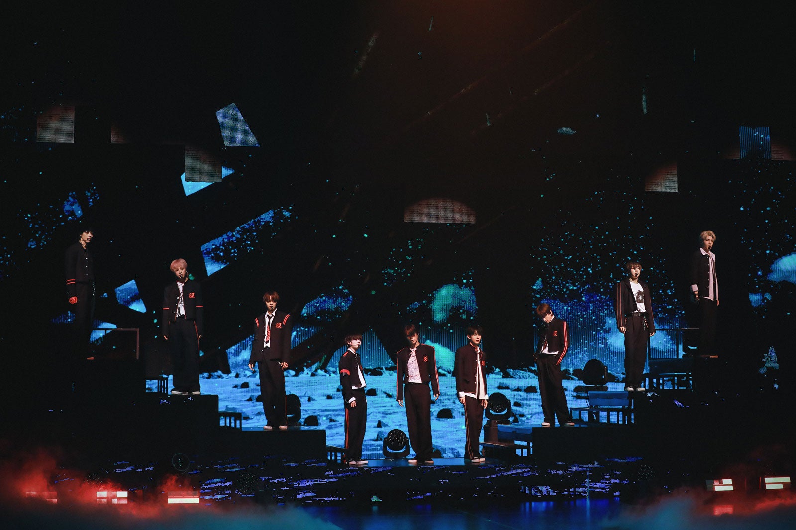 &TEAM／1月21日公演（C）HYBE LABELS JAPAN