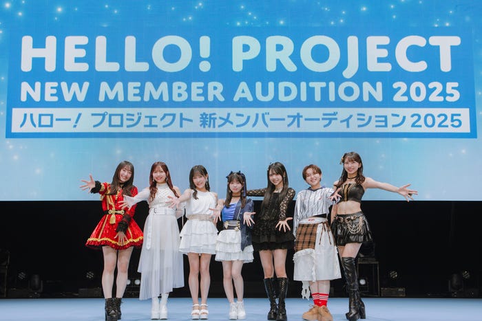 段原瑠々、伊勢鈴蘭、河西結心、上村麗菜、米村姫良々、平井美葉、牧野真莉愛(提供写真)
