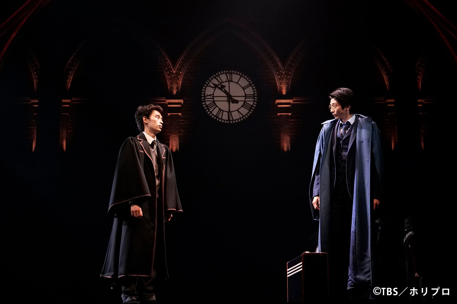 藤田悠、向井理／舞台「ハリー・ポッターと呪いの子」より（提供写真）