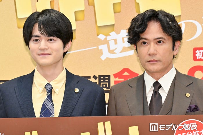 鈴鹿央士、稲垣吾郎(C)モデルプレス