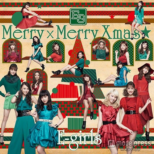 E-girls「Merry × Merry Xmas★」(2015年12月23日発売)