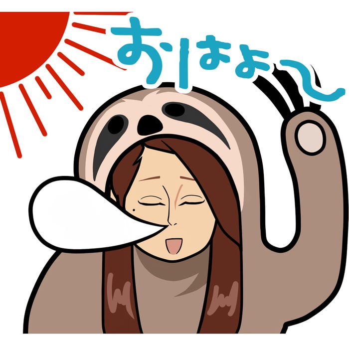 ダレノガレ明美LINEスタンプ