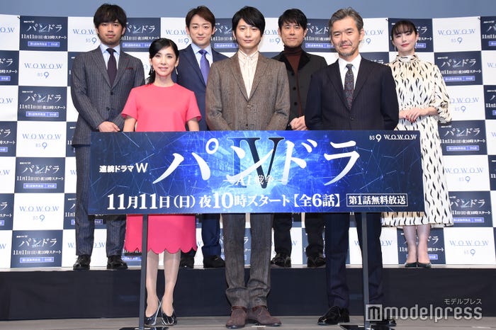 (下段左から)黒木瞳、向井理、渡部篤郎(上段左から)三浦貴大、山本耕史、原田泰造、美村里江 (C)モデルプレス