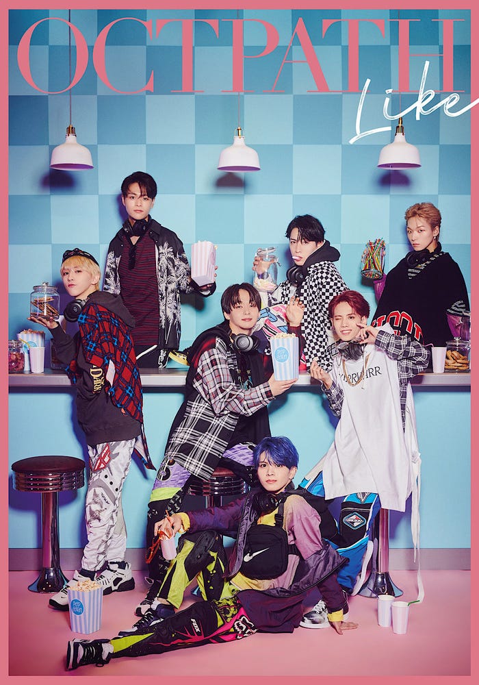 OCTPATH/3rd シングル「Like」FC限定盤ジャケット写真(提供写真)