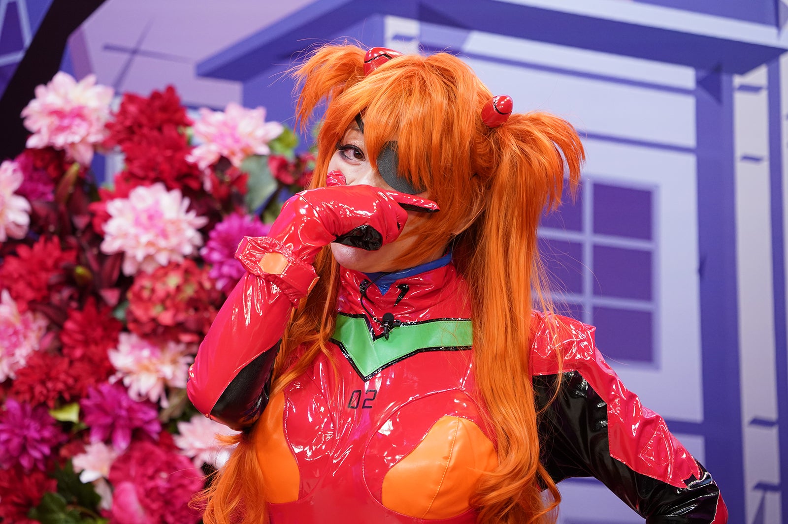 国民的人気アニメのヒロインに扮したコスプレ有名人（C）日本テレビ