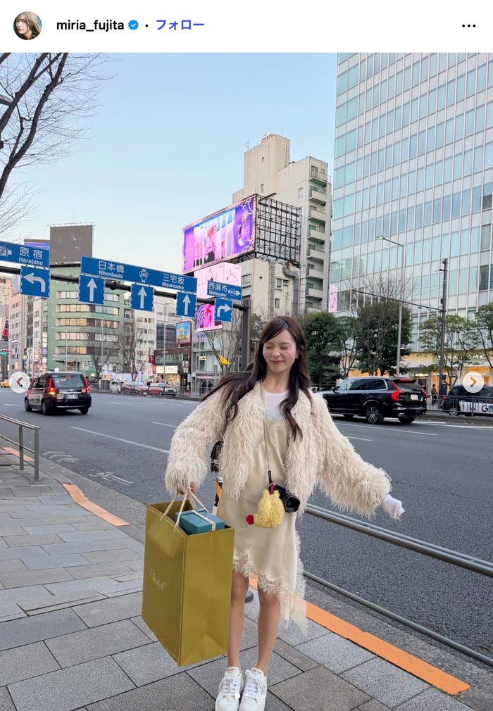 藤田みりあInstagramより