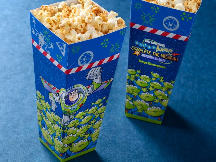 ポップコーン、レギュラーボックス400円(C)Disney (C)Disney/Pixar