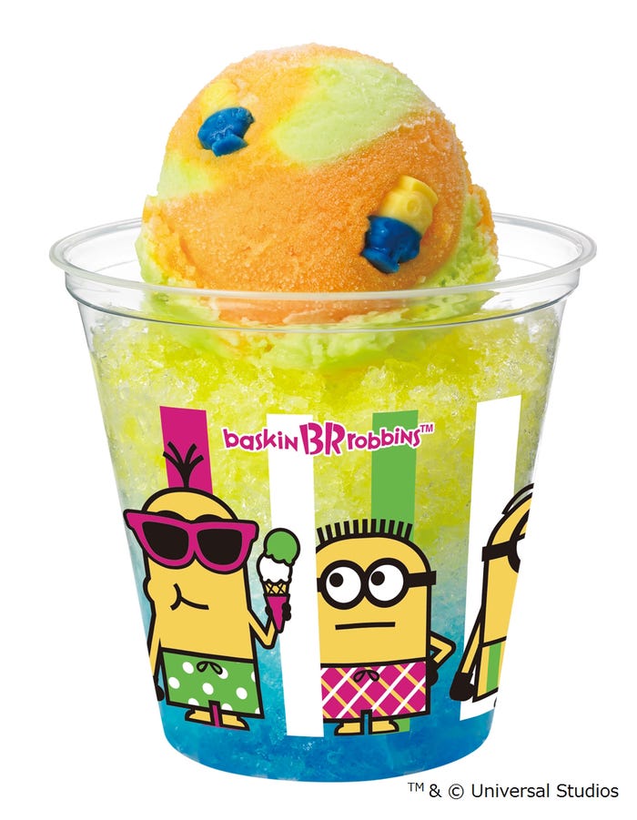 クラッシュアイス “ミニオン”/TM&(C)Universal Studios