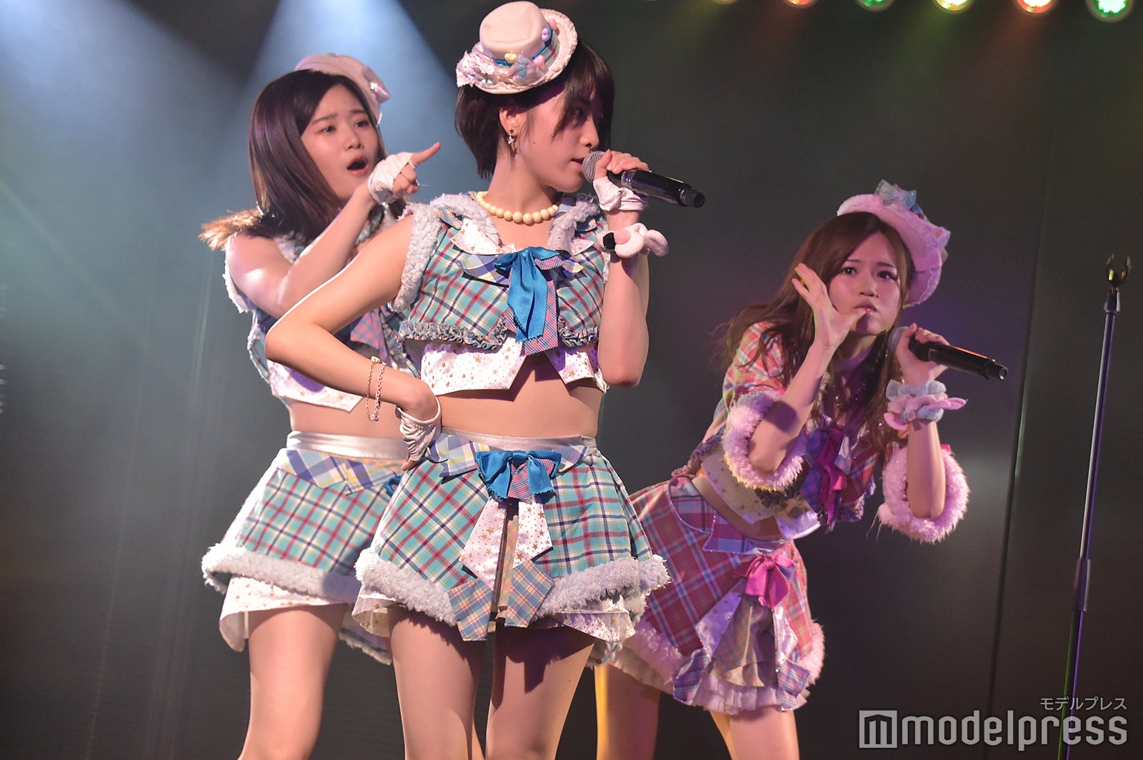 中野郁海、市川愛美、込山榛香／ AKB48込山チームK「RESET」公演（C）モデルプレス