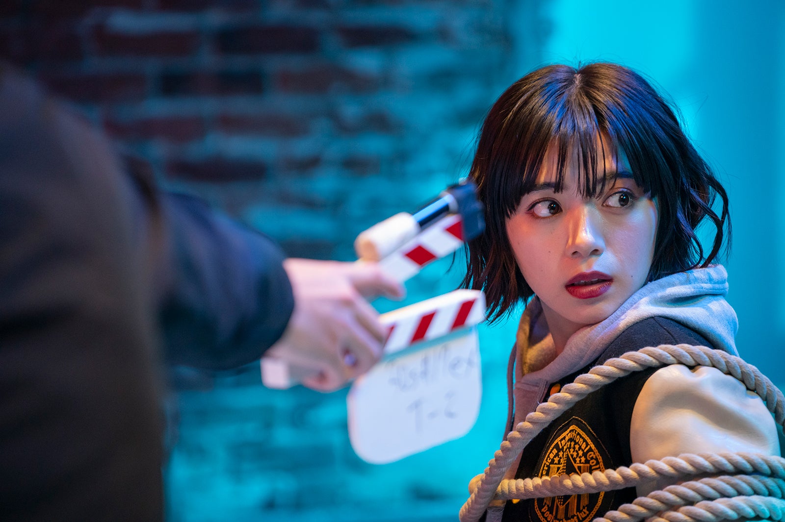 池田エライザ／新CMメイキングカット （提供画像）