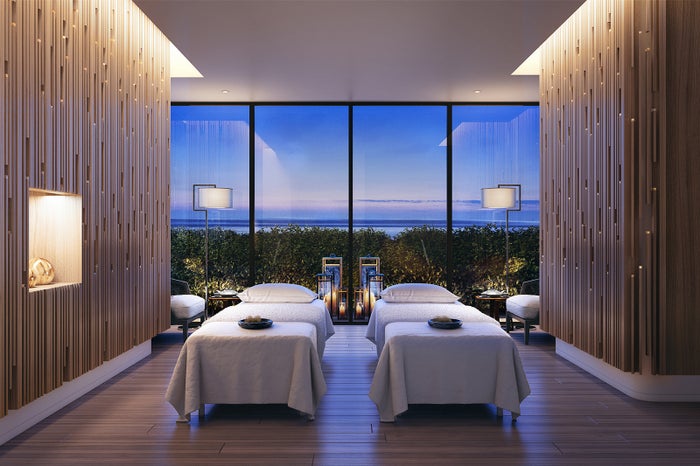 スパトリートメントルーム／画像提供：三井不動産