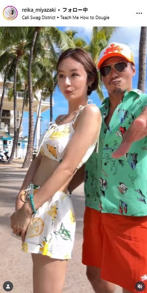 宮崎麗果Instagramより