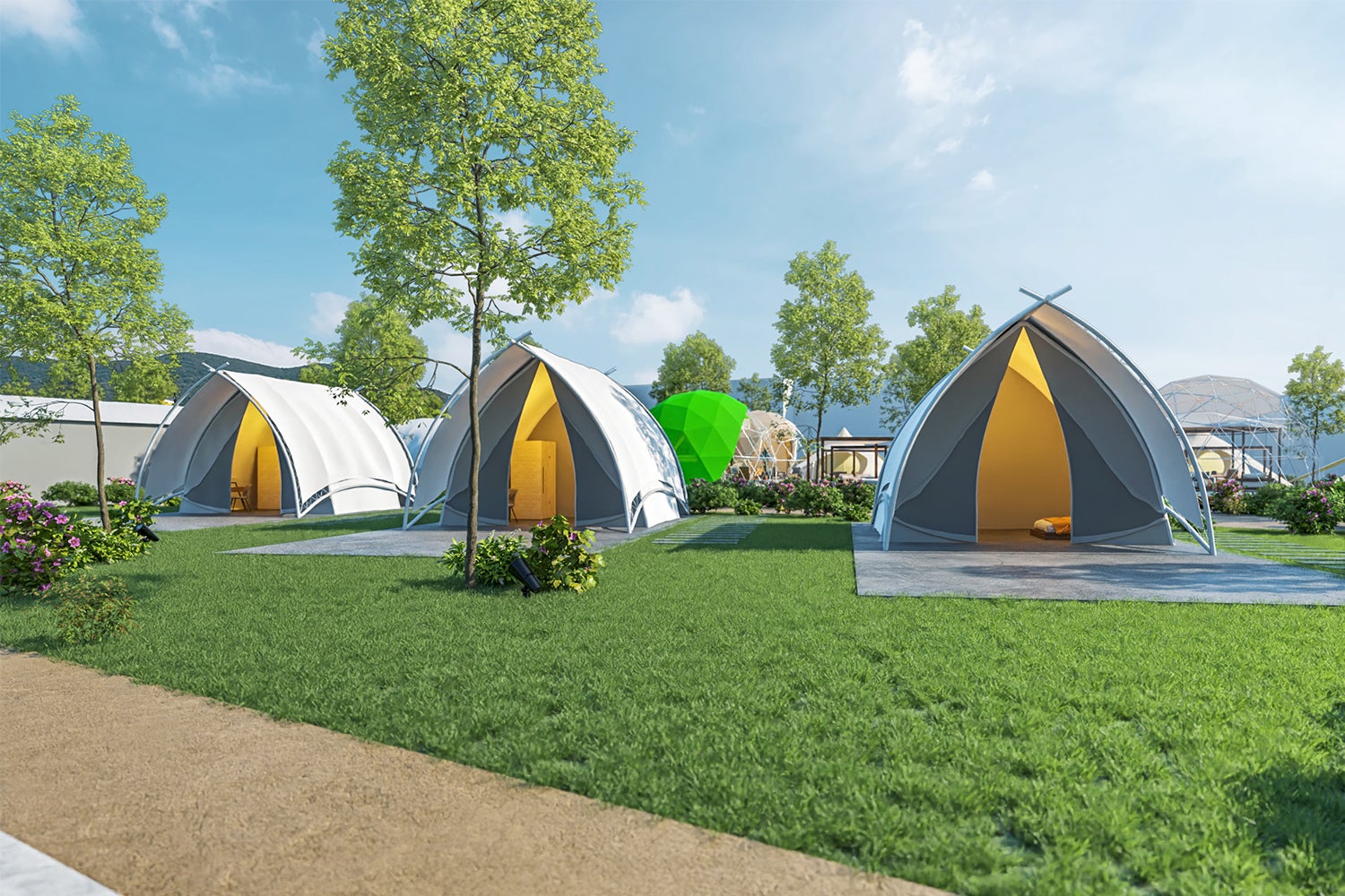 Glamping＆Port 結／画像提供：ブッキングリゾート