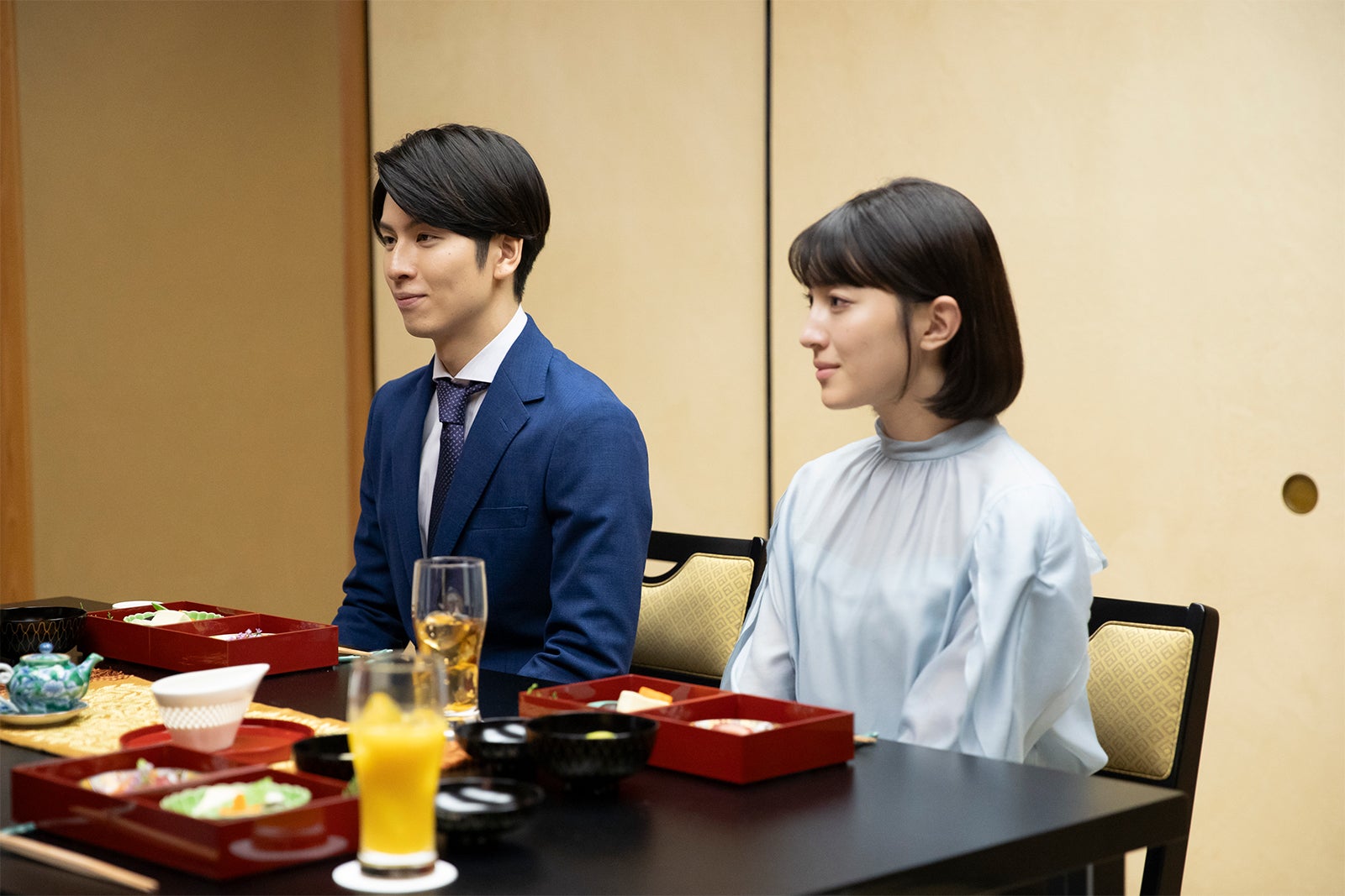 長谷川慎、久保田紗友「離婚後夜」第9話（C）ABC