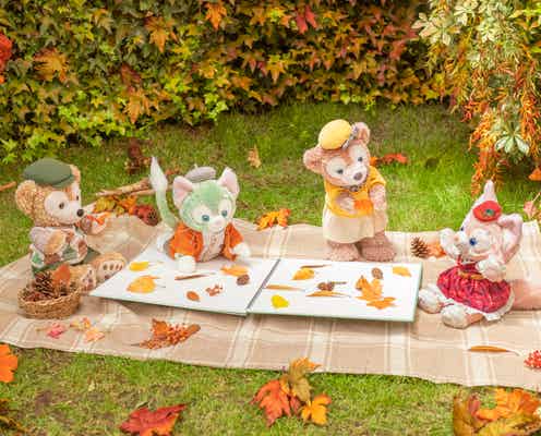 TDS、ダッフィー&フレンズ秋の新作グッズやスーベニア付きメニュー 秋色ぬいぐるみコスチュームなど