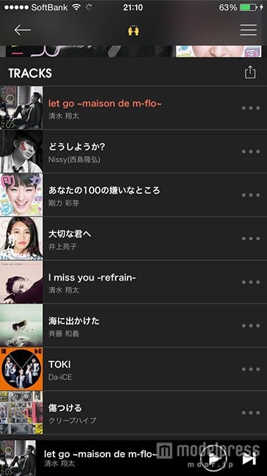 飯豊まりえのプレイリスト