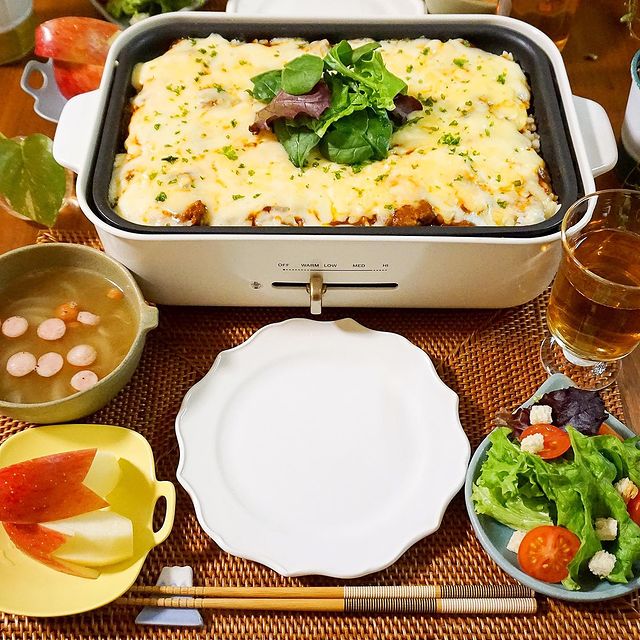 活用できていない方必見 マネしたくなる ホットプレート 活用メニュー モデルプレス