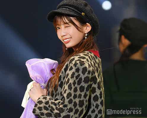 日向坂46高本彩花、ウィンクが悶絶級の可愛さ“小顔ぶり”際立つ<TGC2019A/W>