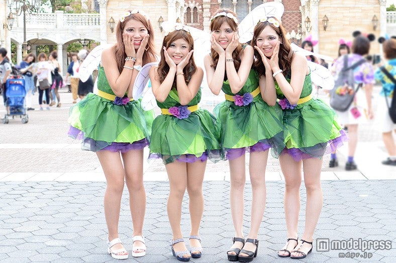 ティンカーベル／（左から）あーちゃんさん、はまがしさん、なかむーさん、みほさん