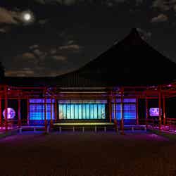 2015年の京都会場の展示風景/画像提供:アートアクアリウム