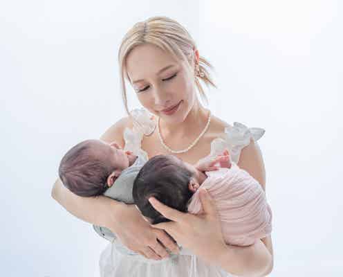 ヘラヘラ三銃士ありしゃん、双子出産を発表 子どもとの写真も公開