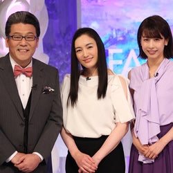 加藤綾子、仲間由紀恵の復帰祝うバトンタッチセレモニー『MUSIC FAIR』
