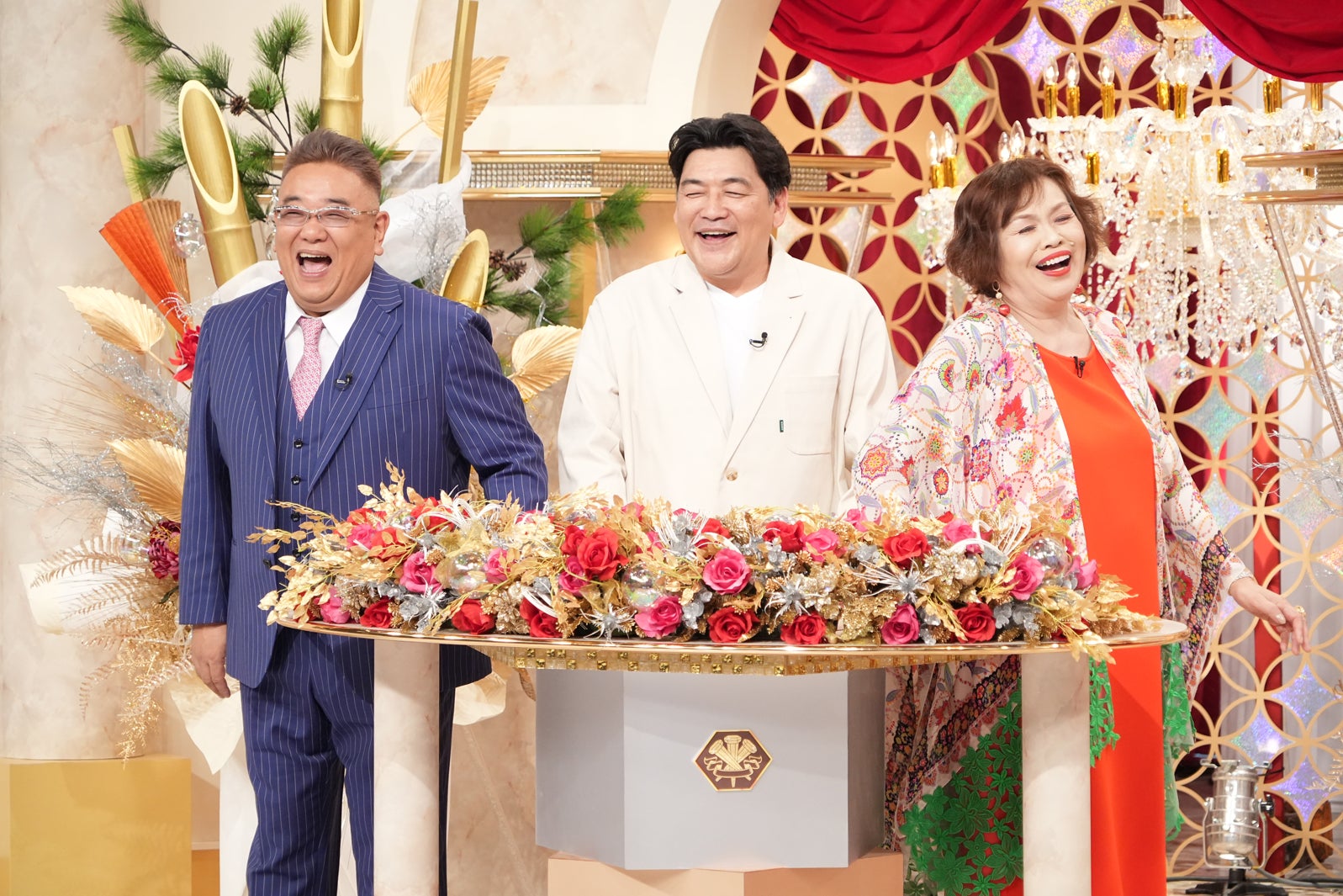 サンドウィッチマン、上沼恵美子（C）読売テレビ・日本テレビ