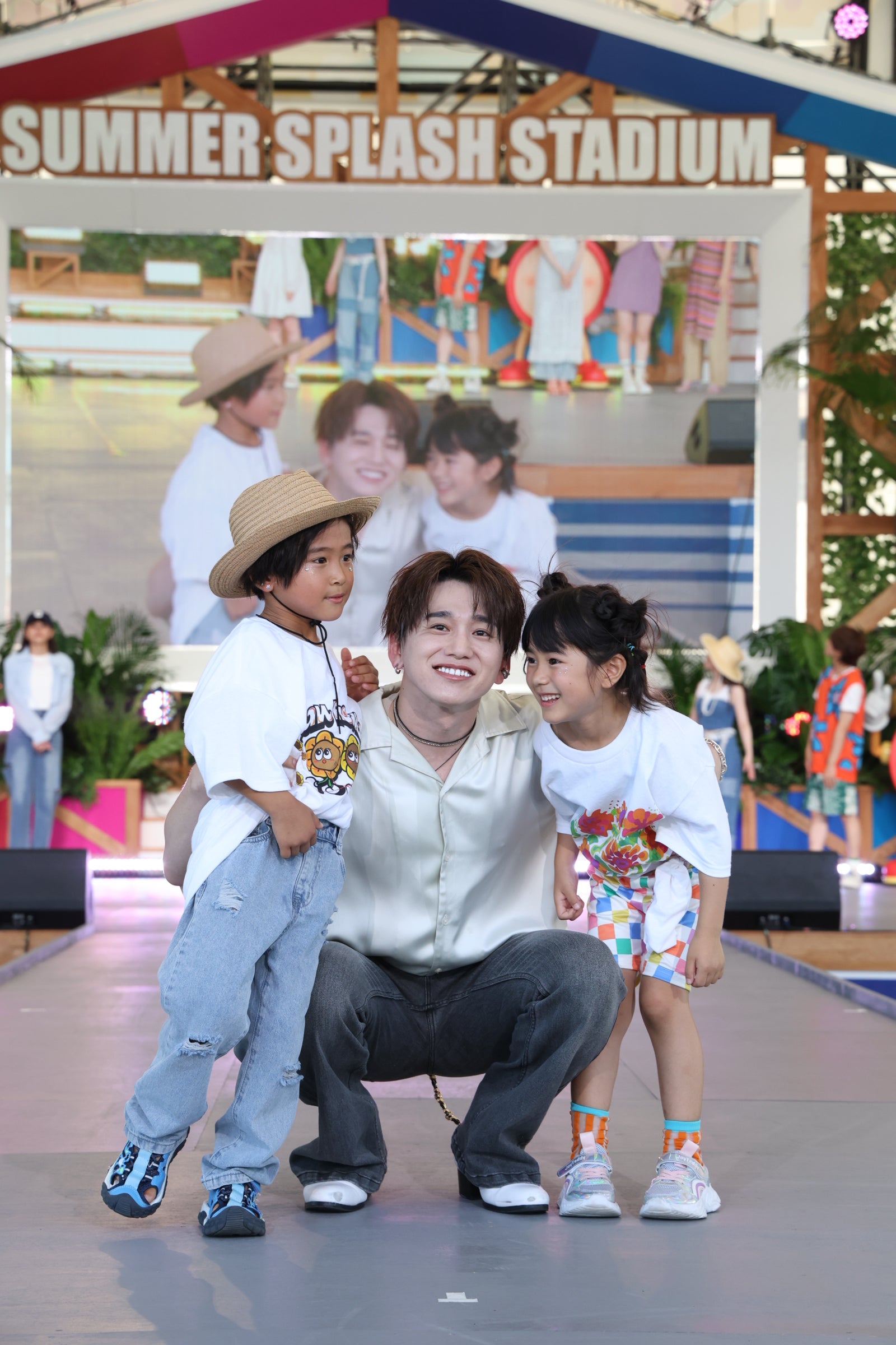 「お台場冒険王2023 SUMMER SPLASH！TOKYO GIRLS COLLECTION〜」フィナーレの様子（提供写真）