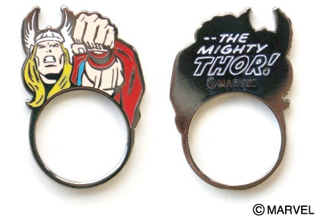 MARVEL／フラットリング（税抜き￥2200）（C）Marvel2015