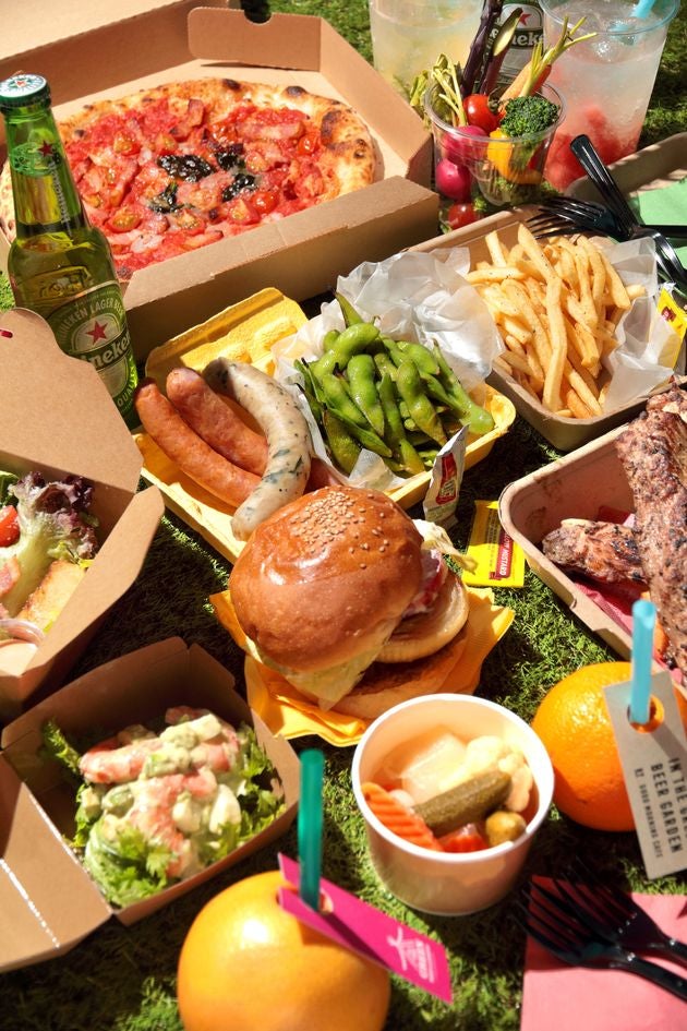 IN THE GREEN ～BEER GARDEN＆BBQ～／画像提供：ルミネ