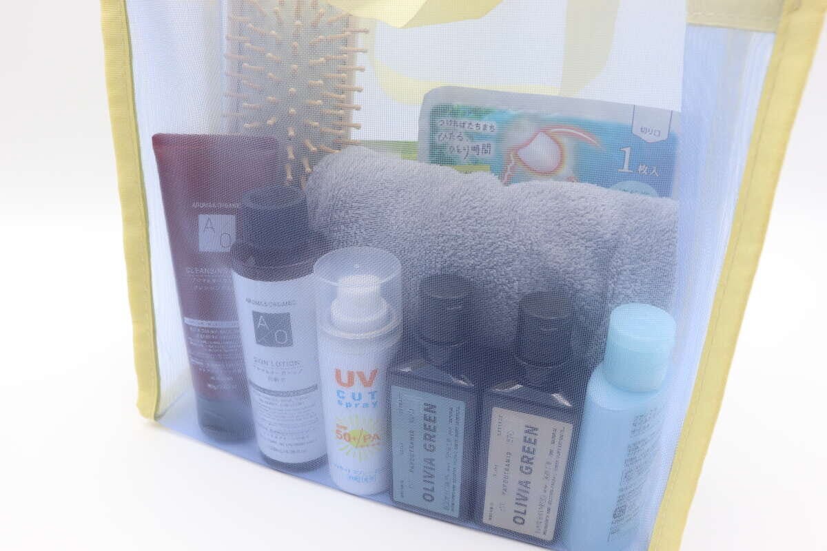 メッシュトートバッグ　容量