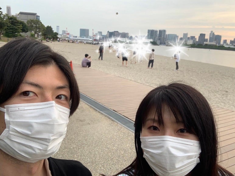 立川談洲、山崎ケイ／山崎ケイオフィシャルブログより