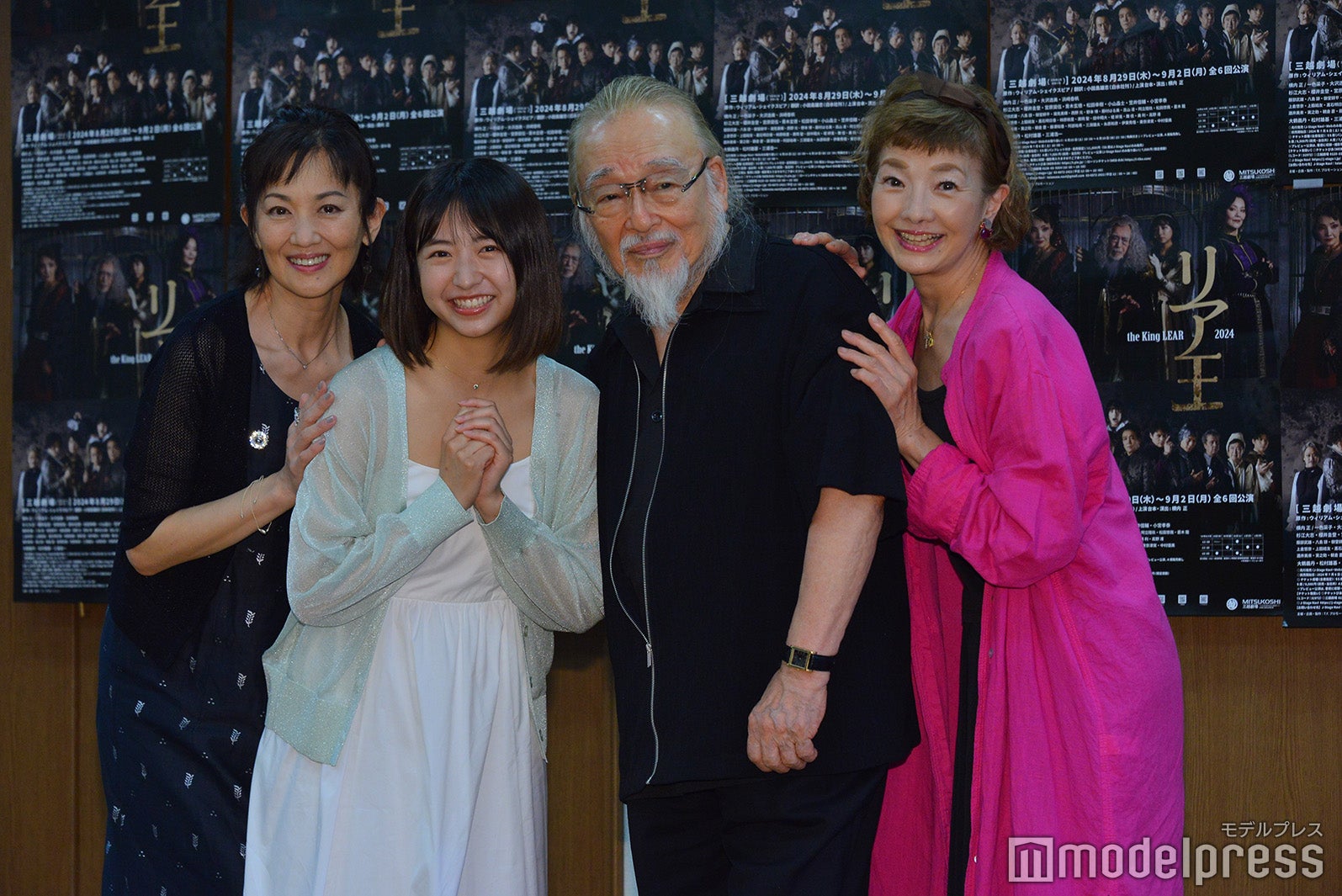 舞台「リア王2024」制作発表・記者会見の様子（C）モデルプレス