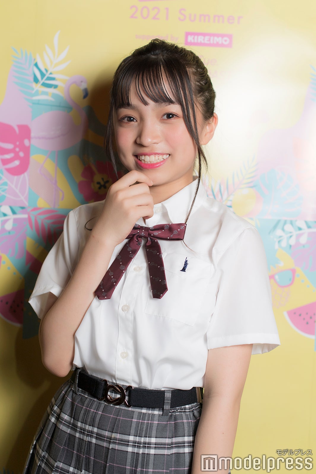 「中一ミスコン2021」準グランプリ・Hinanoさん（C）モデルプレス