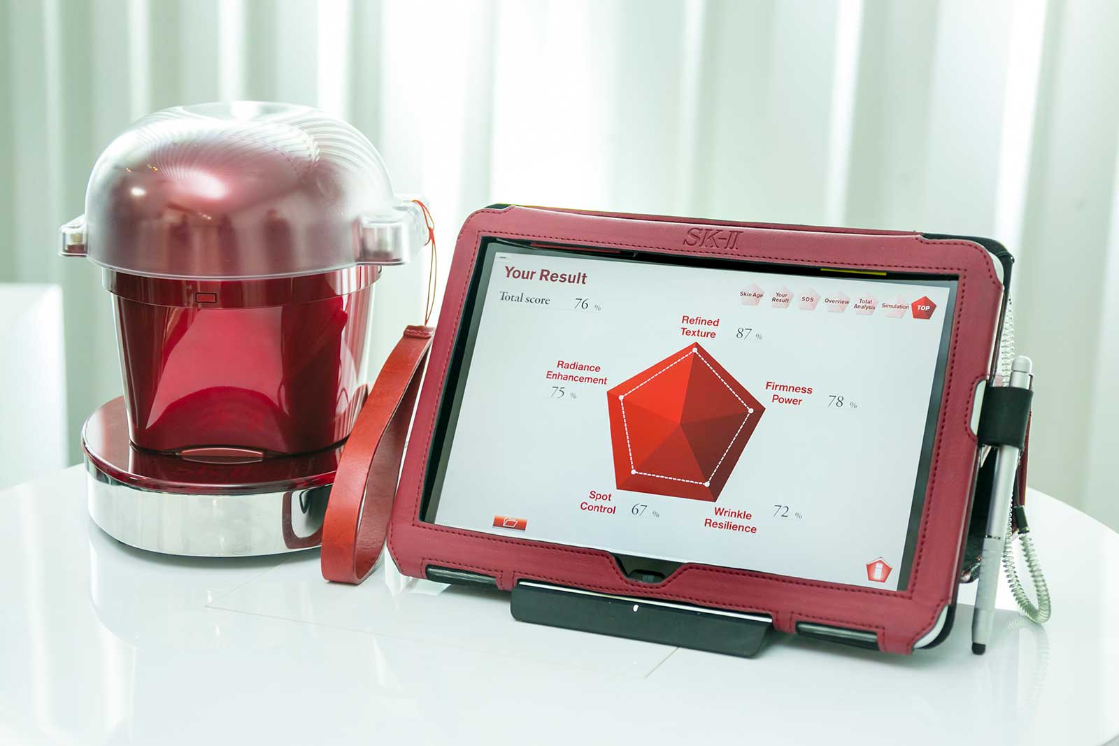 全国のSK-IIカウンターで受けられるマジックリング